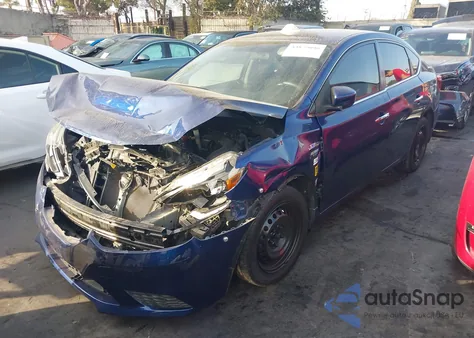 2019 Nissan Sentra S из США, поврежденный, VIN 3N1AB7APXKY325236